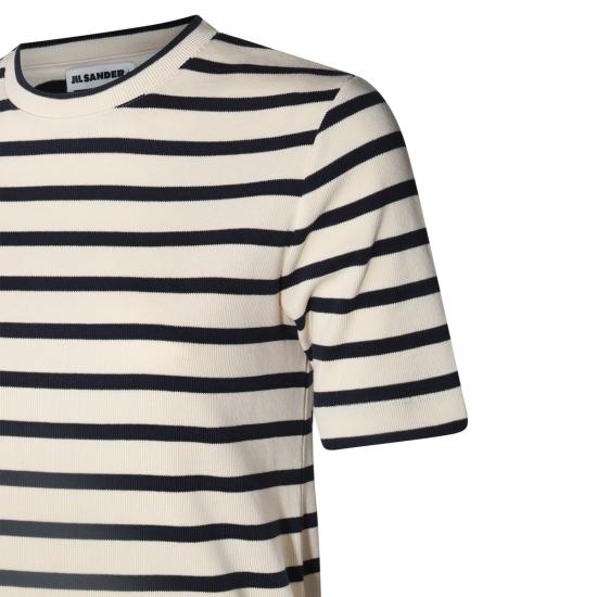 26SS 질샌더 반팔 티셔츠 J40GC0111 J46497124 MARINIERE - JIL SANDER