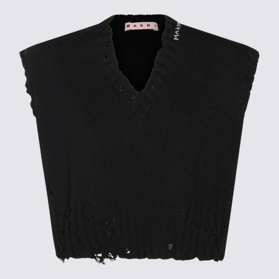 26SS 마르니 민소매 티셔츠 CVMD0088A0 UFC65200N99 Light Grey