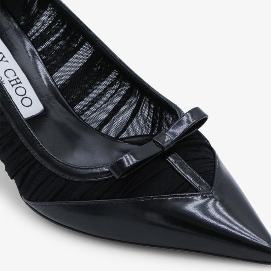 26SS 지미추 힐/펌프스 LOVEMESH65 DQN000074 BLACK BLACK - JIMMY CHOO