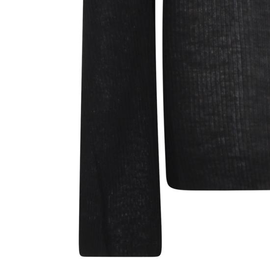 26SS 릭 오웬스 스웨터 RU01F2250 RC09 BLACK - RICK OWENS