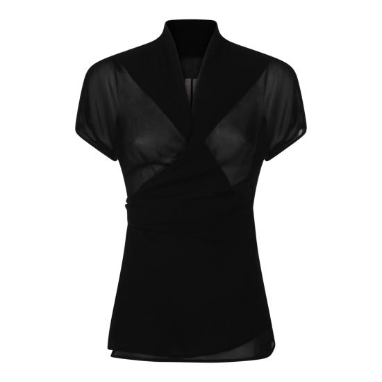26SS 릭 오웬스 반팔 티셔츠 RP01F6233 G09 BLACK