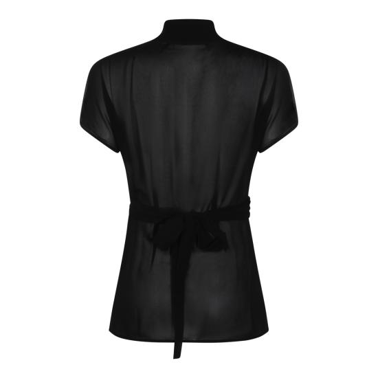 26SS 릭 오웬스 반팔 티셔츠 RP01F6233 G09 BLACK - RICK OWENS