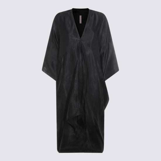 26SS 릭 오웬스 미디 원피스 RP01F6540 N09 BLACK - RICK OWENS