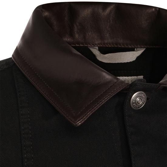 26SS 브루넬로 쿠치넬리 가먼트 다이 재킷 M277P6911 CNP22 BLACK - BRUNELLO CUCINELLI