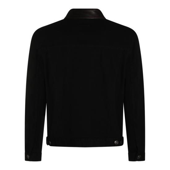 26SS 브루넬로 쿠치넬리 가먼트 다이 재킷 M277P6911 CNP22 BLACK - BRUNELLO CUCINELLI