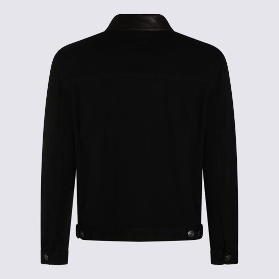 26SS 브루넬로 쿠치넬리 가먼트 다이 재킷 M277P6911 CNP22 BLACK - BRUNELLO CUCINELLI