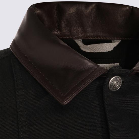 26SS 브루넬로 쿠치넬리 가먼트 다이 재킷 M277P6911 CNP22 BLACK - BRUNELLO CUCINELLI