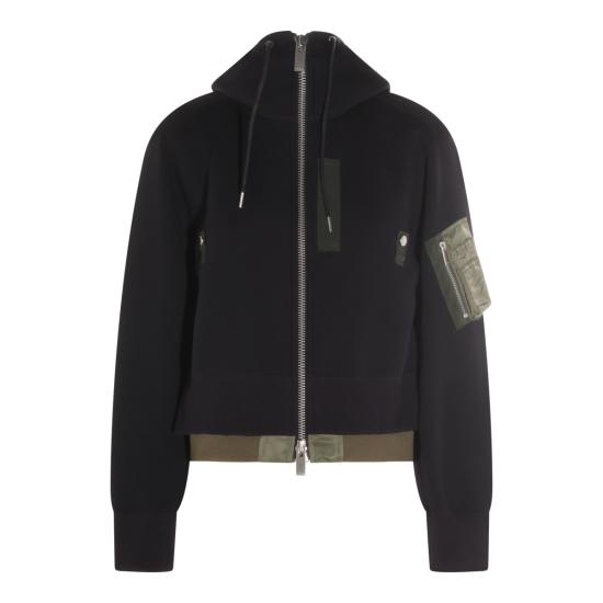 26SS 사카이 봄버 자켓 SCW344 212 NAVY KHAKI