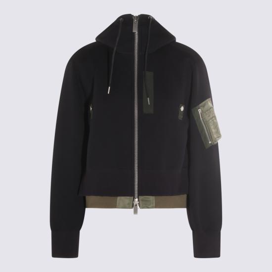 26SS 사카이 봄버 자켓 SCW344 212 NAVY KHAKI - SACAI