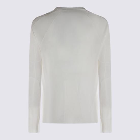 26SS 톰크롬 긴팔 티셔츠 MTS94101 OFF WHITE - THOM KROM