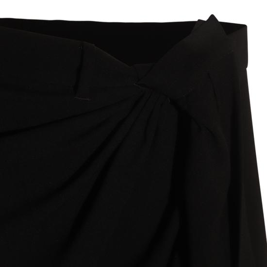 25FW 발렌시아가 롱 스커트 838761 TSO031000 BLACK - BALENCIAGA