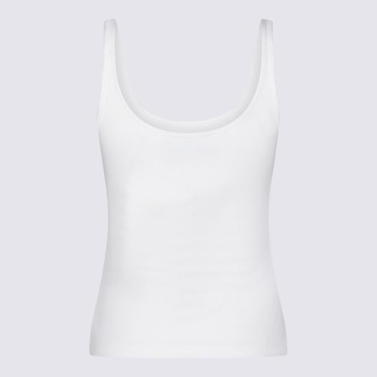 26SS 블루마린 민소매 티셔츠 P622T129A N0103 NATURAL WHITE - BLUMARINE