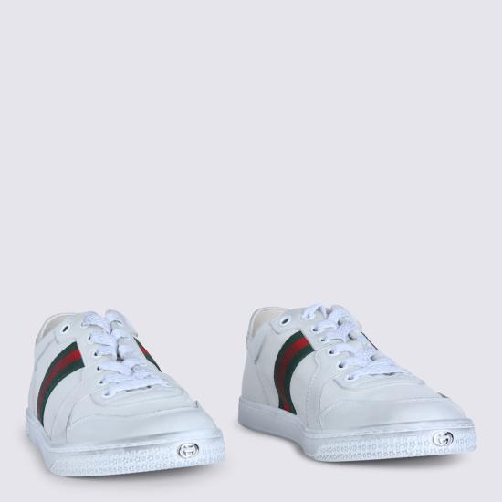 26SS 구찌 스트레치 로우탑 스니커즈 865056 AAGFF9099 BIANCO - GUCCI