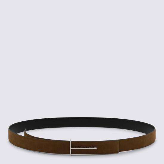 26SS 톰포드 가죽 벨트 TB330 LCL504SEBU TOBACCO - TOMFORD