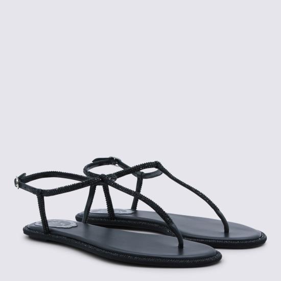 26SS 르네 카오빌라 플랫 슈즈 C11574010 R001V050 BLACK - RENE CAOVILLA