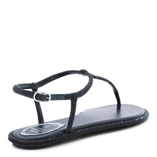 26SS 르네 카오빌라 플랫 슈즈 C11574010 R001V050 BLACK - RENE CAOVILLA