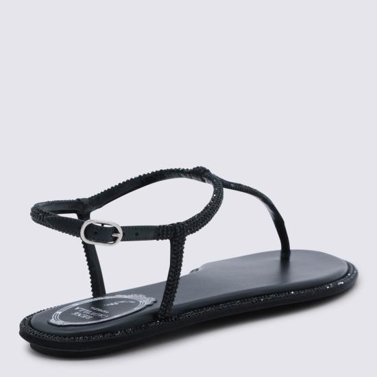 26SS 르네 카오빌라 플랫 슈즈 C11574010 R001V050 BLACK - RENE CAOVILLA