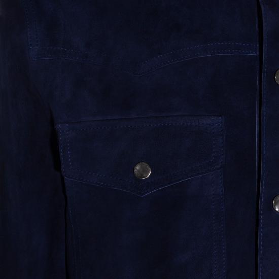 26SS 살바토레 산토로 가죽 자켓 S26SANT50660U DNOBLU - SALVATORE SANTORO