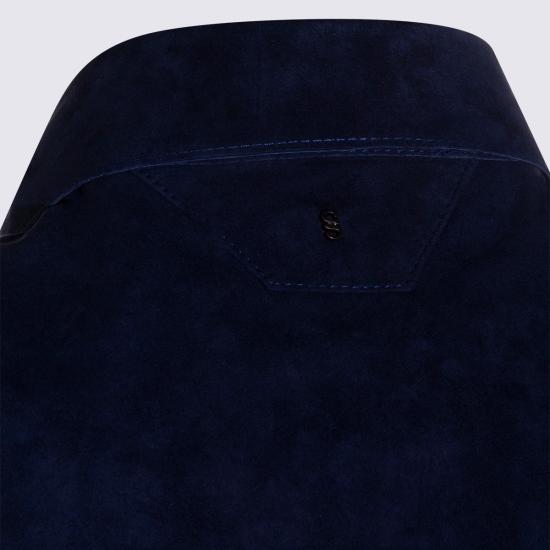 26SS 살바토레 산토로 가죽 자켓 S26SANT50660U DNOBLU - SALVATORE SANTORO