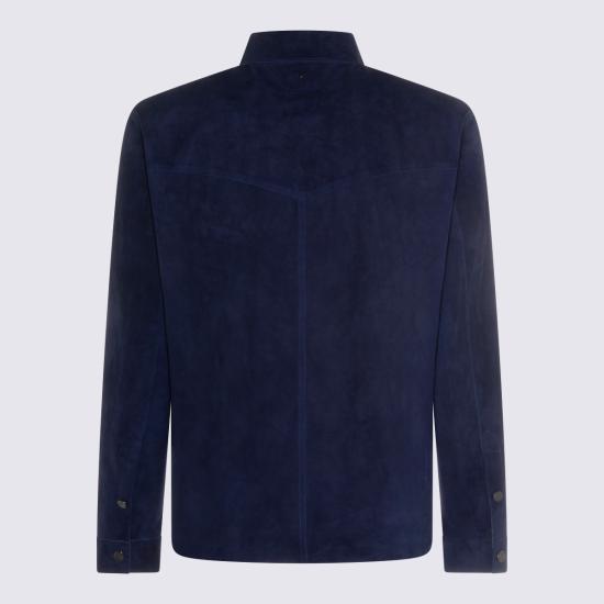 26SS 살바토레 산토로 가죽 자켓 S26SANT50660U DNOBLU - SALVATORE SANTORO