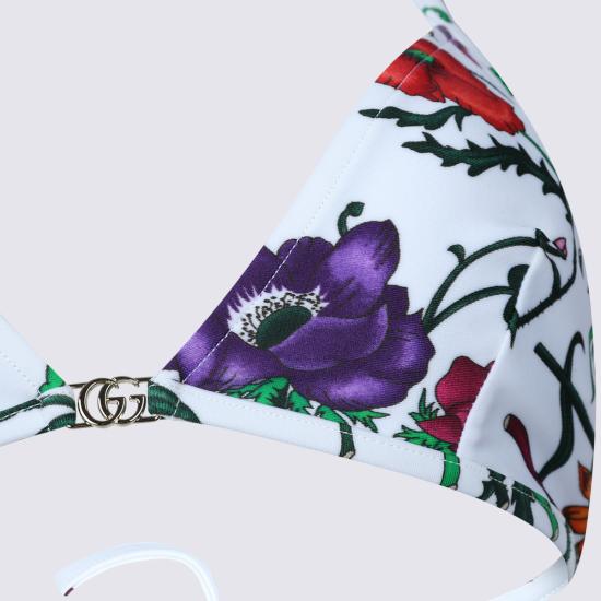 26SS 구찌 플로라 프린티드 스파클링 저지 비키니 867524 XHALP9413 FLORA - GUCCI
