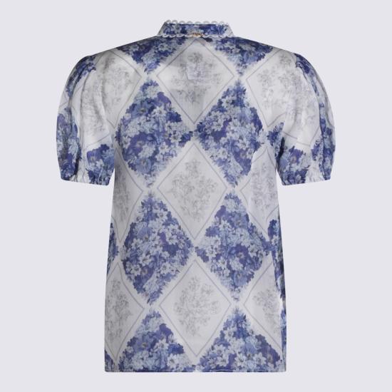 26SS 트윈셋 긴팔 티셔츠 261TP213C S2167113405 ST ROMBI FLOREALI - TWINSET
