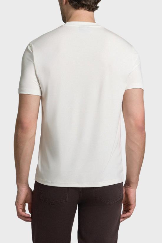 26SS 엠포리오 아르마니 반팔 티셔츠 EM004586 AF13721 U0003 Off white - EMPORIO ARMANI