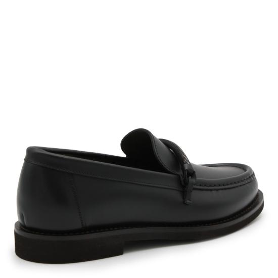 26FW 브루넬로 쿠치넬리 로퍼 MZMGG3314P C101 BLACK - BRUNELLO CUCINELLI