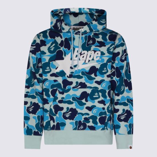 26SS 베이프 후드 티셔츠 001PPM301006M BLUE - BAPE