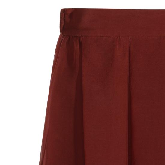 26FW 브루넬로 쿠치넬리 롱 스커트 MP940G4096 C9813 CABERNET - BRUNELLO CUCINELLI