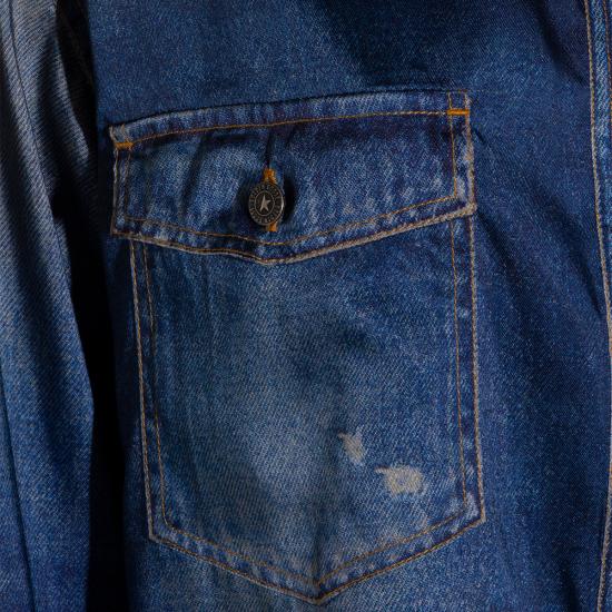 26SS 골든구스 데님 셔츠 GWP02525 P00240650100 Blue - GOLDEN GOOSE