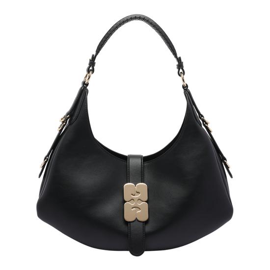 26FW 가니 스몰 캣 백 A6998 099 BLACK