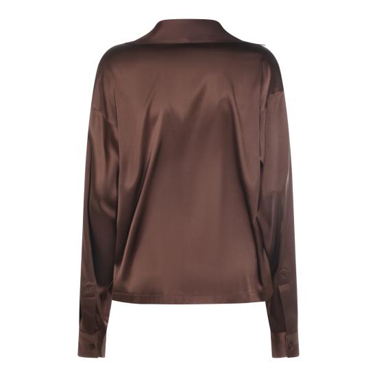 26SS 톰포드 블라우스 TS2144 FAX881ECD BROWN - TOMFORD