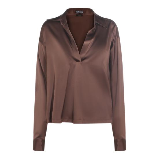 26SS 톰포드 블라우스 TS2144 FAX881ECD BROWN