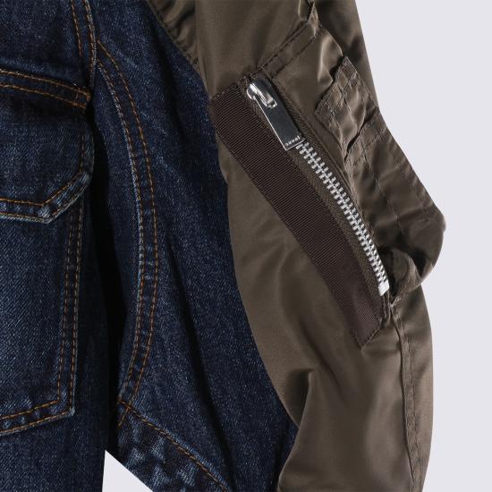 26SS 사카이 봄버 자켓 2608312 435 BLUE KHAKI - SACAI