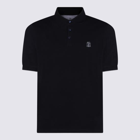 26SS 브루넬로 쿠치넬리 피케 폴로 셔츠 ME8548788 CD361 Navy