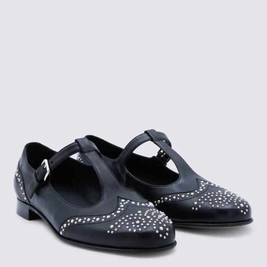 26SS 처치스 플랫 슈즈 DX0111 9WPF0AAB Black - CHURCHS