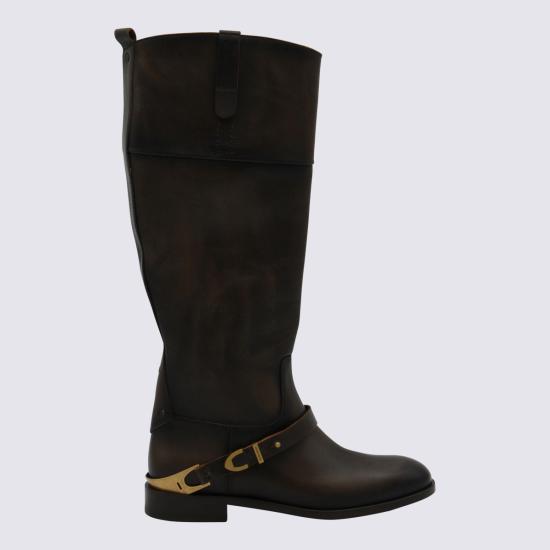 25FW 골든구스 부츠 GWF00897 F00763155390 DARK BROWN BEIGE