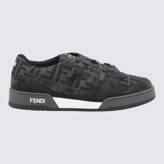 26SS 펜디 매치 스니커즈 7E1688 AQ6IF1R71 NERO GREY - FENDI