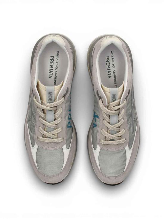 26SS 프리미아타 모에런 스니커즈 MOERUNVAR80798079 Grey - PREMIATA