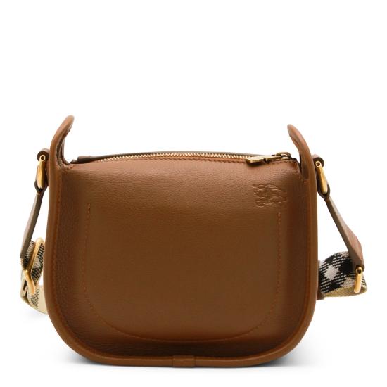 26SS 버버리 미니 B 클립 메신저 백 8123367 B8630 HAZELNUT - BURBERRY