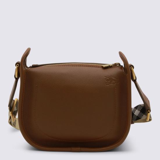 26SS 버버리 미니 B 클립 메신저 백 8123367 B8630 HAZELNUT - BURBERRY