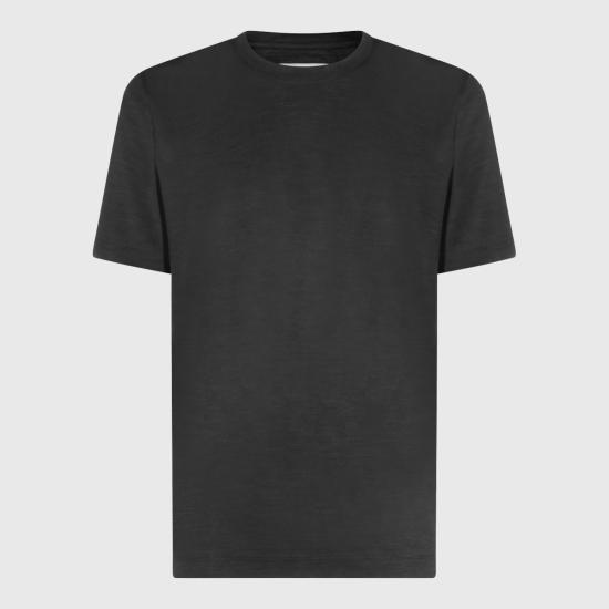 26SS 마르코 페스카롤로 반팔 티셔츠 JAMES 53Y0411 Black