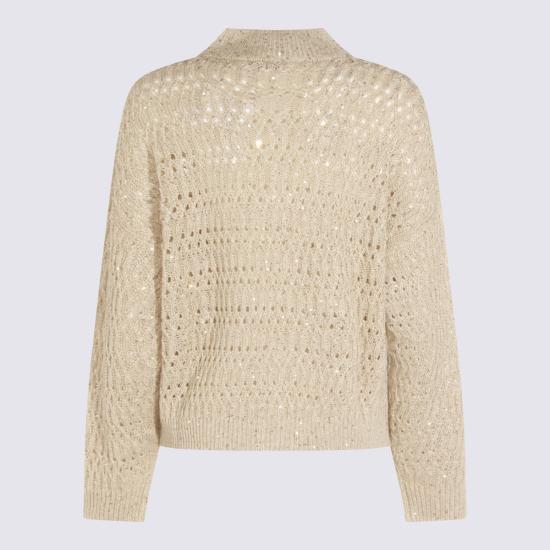 26SS 브루넬로 쿠치넬리 가디건 MCO564706 C8925 BEIGE - BRUNELLO CUCINELLI