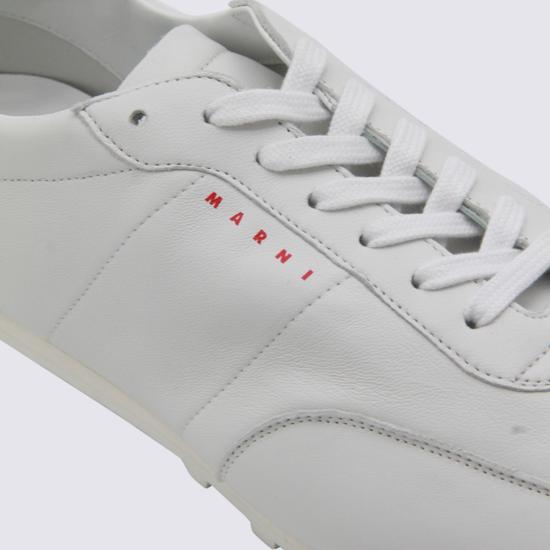25FW 마르니 소프티 사커 스니커즈 SNZU018600 P555800W01 White - MARNI