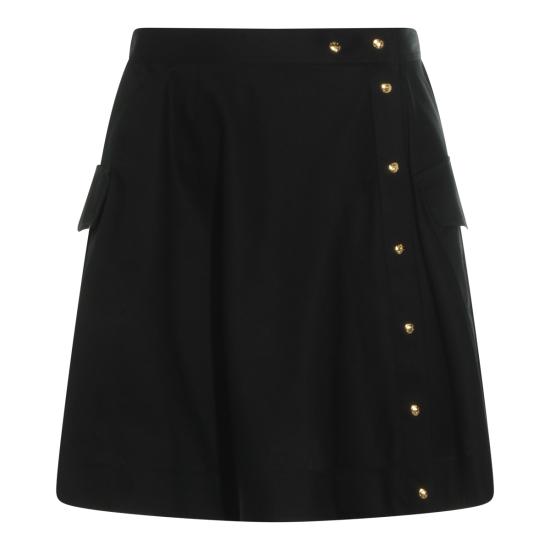 26SS 셀린느 코트 트윌 숏 스커트 RJ09N539W 38NO BLACK