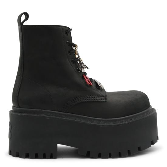 26SS 발렌시아가 부츠 859611 WCDA31080 BLACK