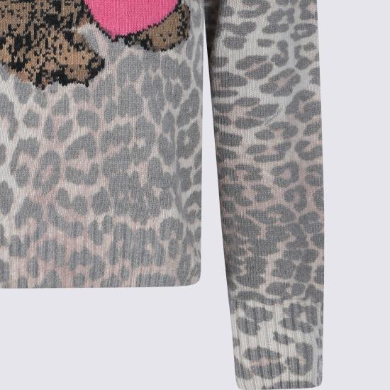 26SS 가니 긴팔 티셔츠 A1070147 943 LEOPARD - GANNI
