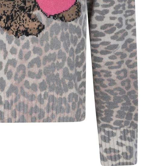 26SS 가니 긴팔 티셔츠 A1070147 943 LEOPARD - GANNI