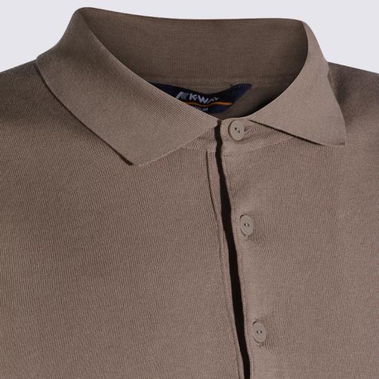 26SS 까웨 폴로 티셔츠 K4126RW WG9 BEIGE TAUPE - K-WAY
